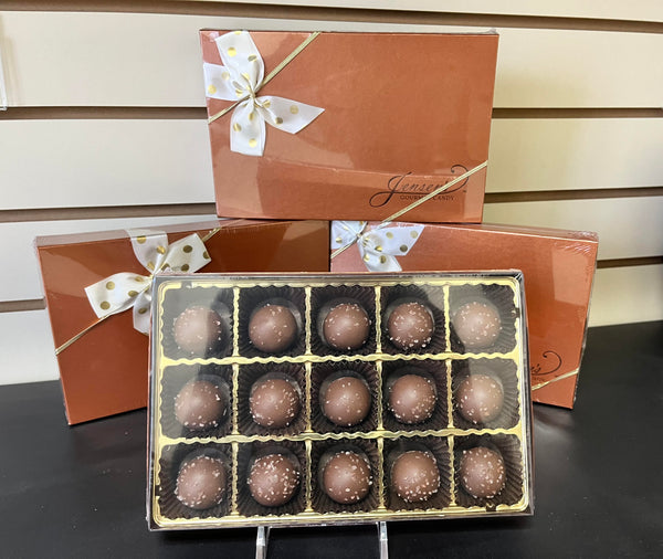 Cream Sea Salt Caramel Truffles, 8 oz